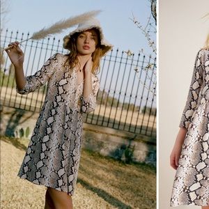 NWT Anthropologie Printed Dress